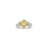 Women LC COLLECTION JEWELLERY Fine Jewellery | 18K White Yellow Gold Fancy Yellow Diamond Ring — Size Hk 13