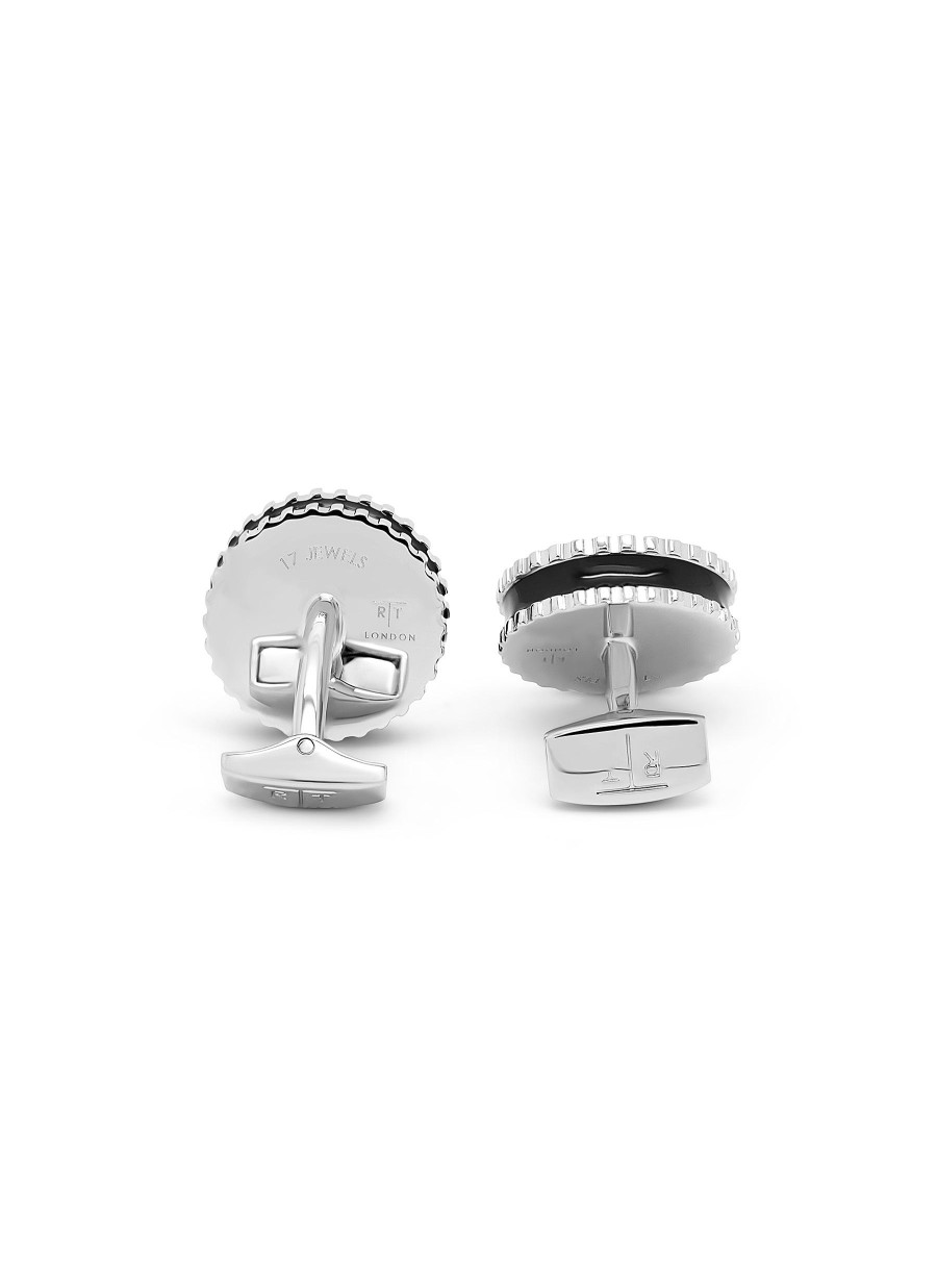 Men TATEOSSIAN Cufflinks | Skeleton Gear Cufflinks