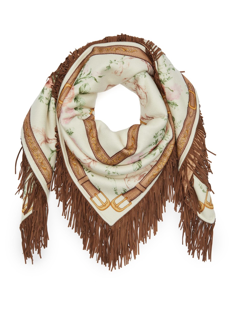 Women COLOMBO Scarves & Wraps | Printed Cashmere Shawl