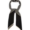 Women TOTEME Scarves & Wraps | Centred Monogram Silk Scarf