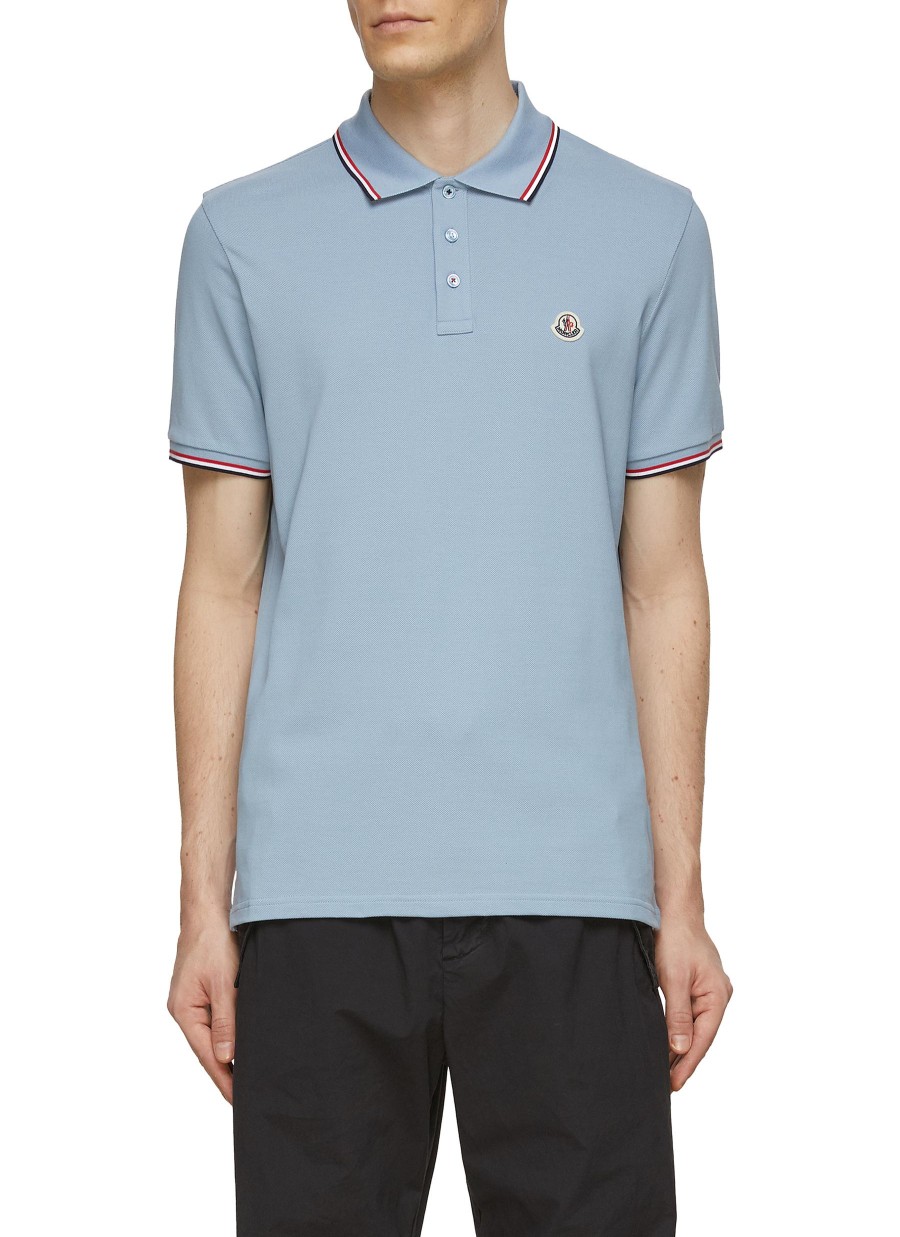 Men MONCLER Polos | Classic Cotton Polo Shirt