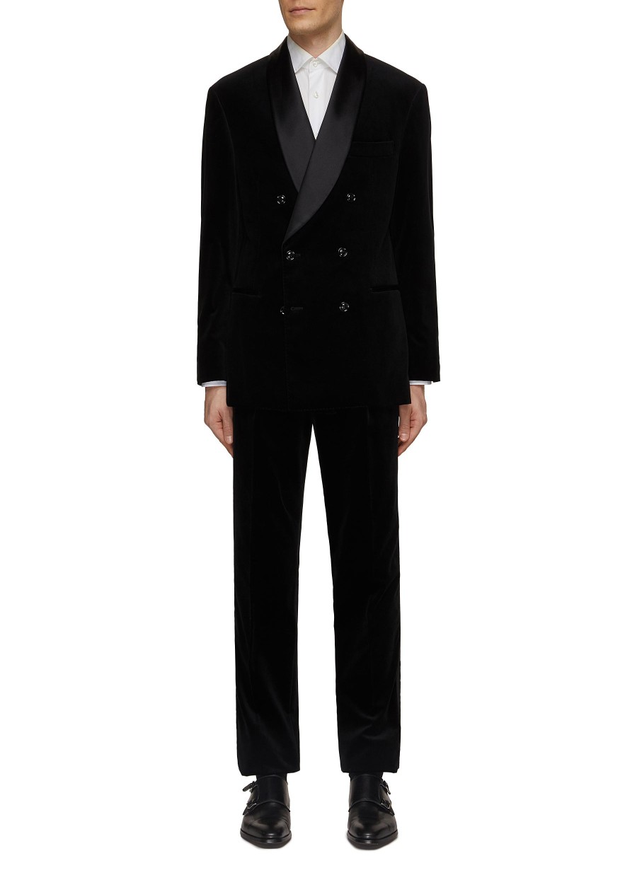 Men BRUNELLO CUCINELLI Suits | Double Breasted Shawl Collar Evening Smoking Tuxedo