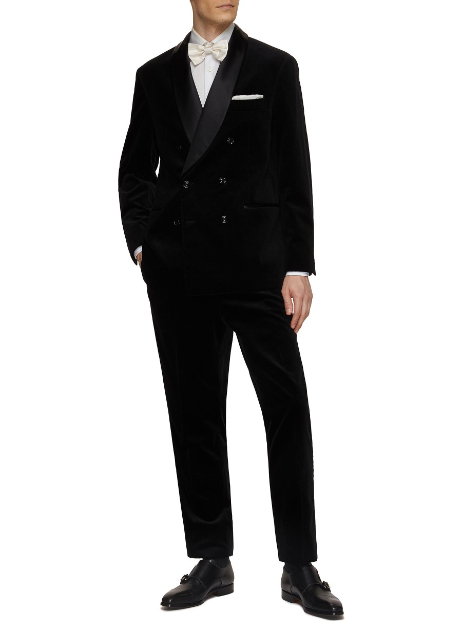 Men BRUNELLO CUCINELLI Suits | Double Breasted Shawl Collar Evening Smoking Tuxedo