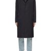 Men VALENTINO Coats | Double Layered Notch Lapel Coat