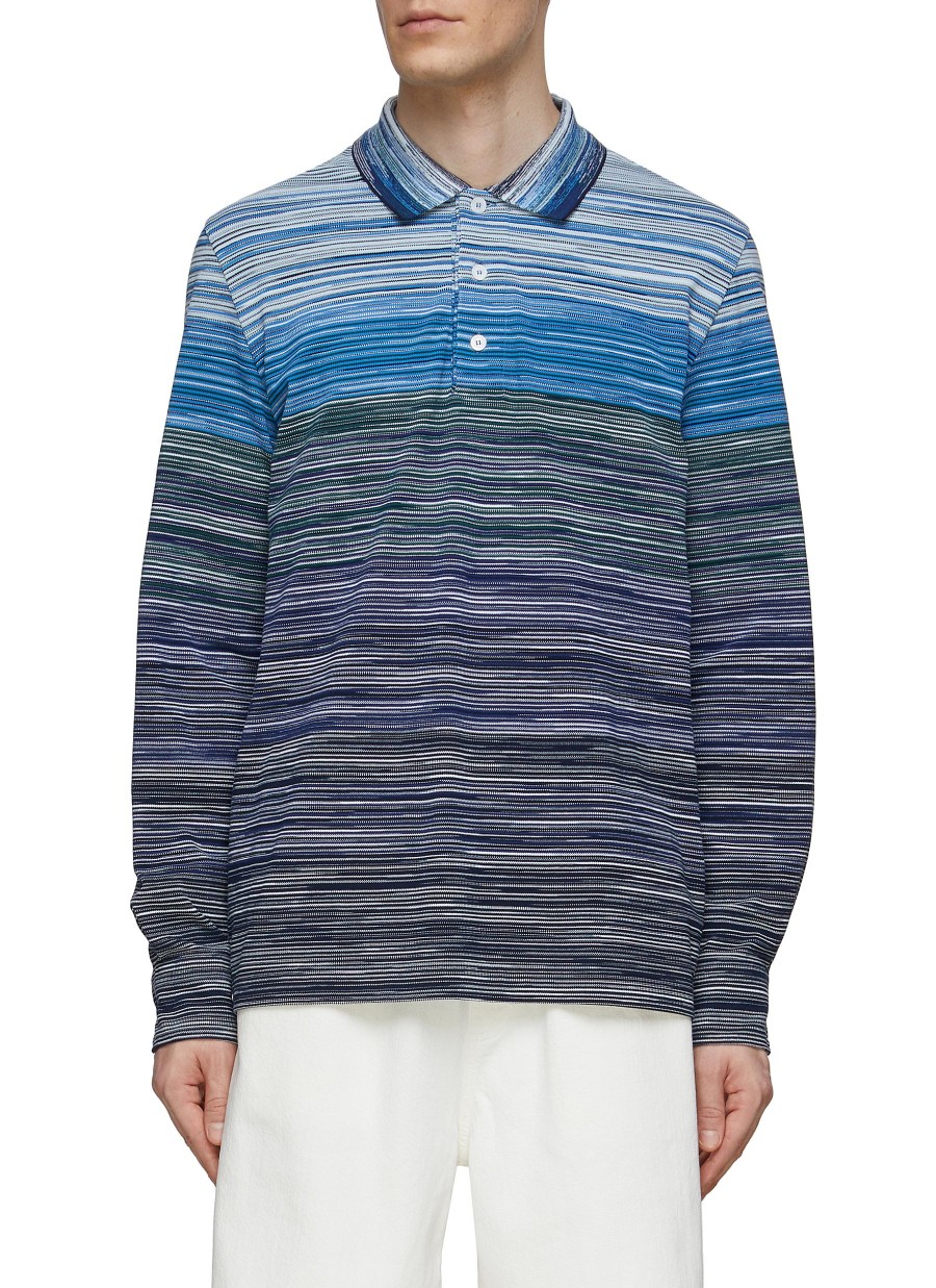 Men MISSONI Polos | Gradient Polo Shirt