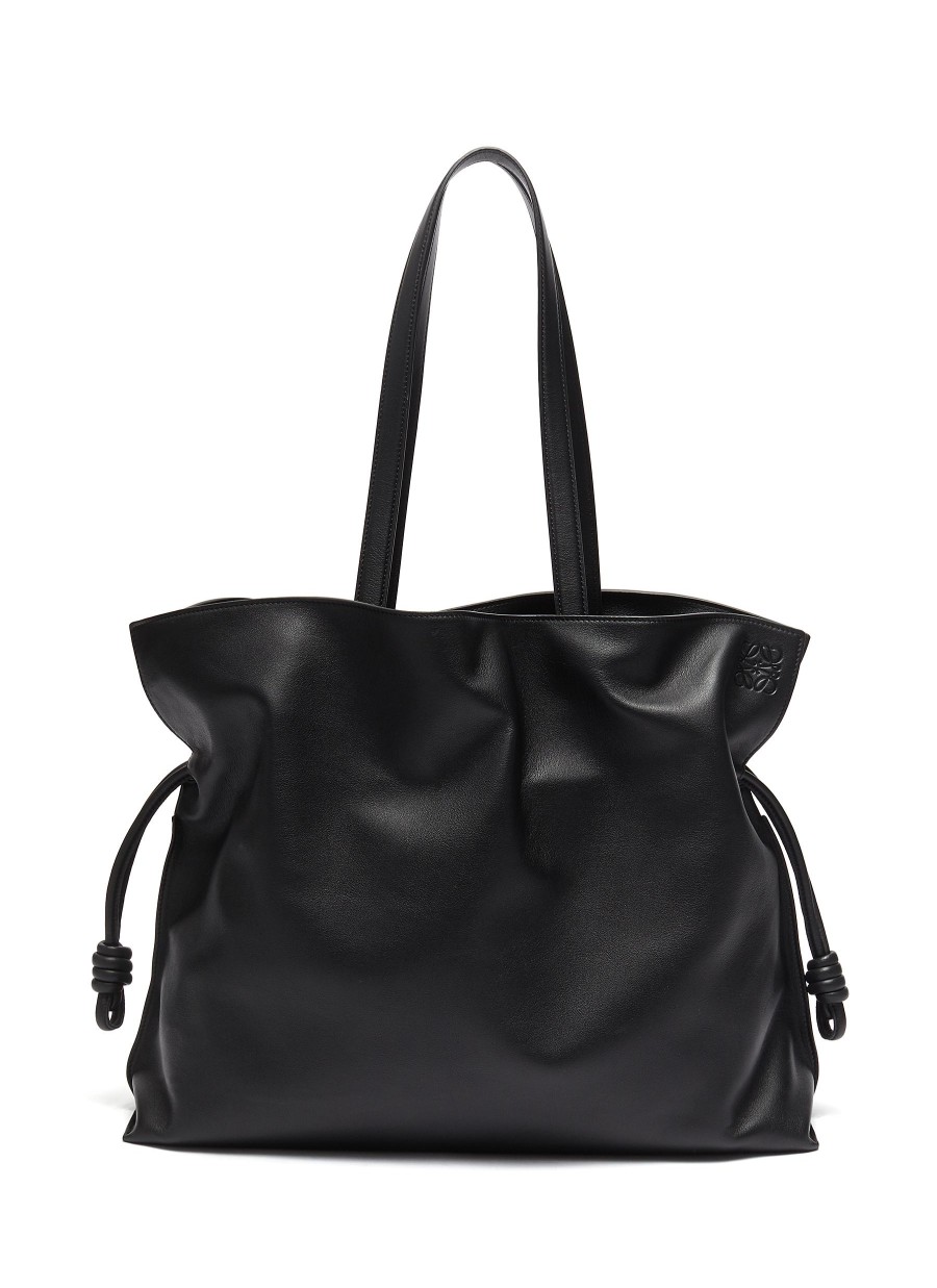 Women LOEWE Tote Bags | Flamenco Xl' Top Handle Leather Bag