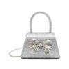 Women SELF-PORTRAIT Crossbody | Micro Bow Rhinestone Hobo Bag