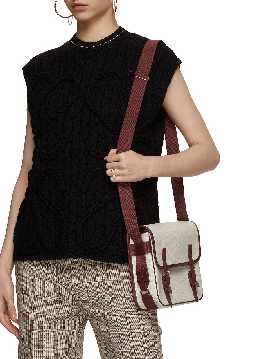 Women L/UNIFORM Crossbody | The Satchel Canvas Crossbody Bag N°43