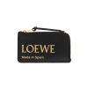 Women LOEWE Small Leather Goods | Foiled Logo Leather Coin Cardholder