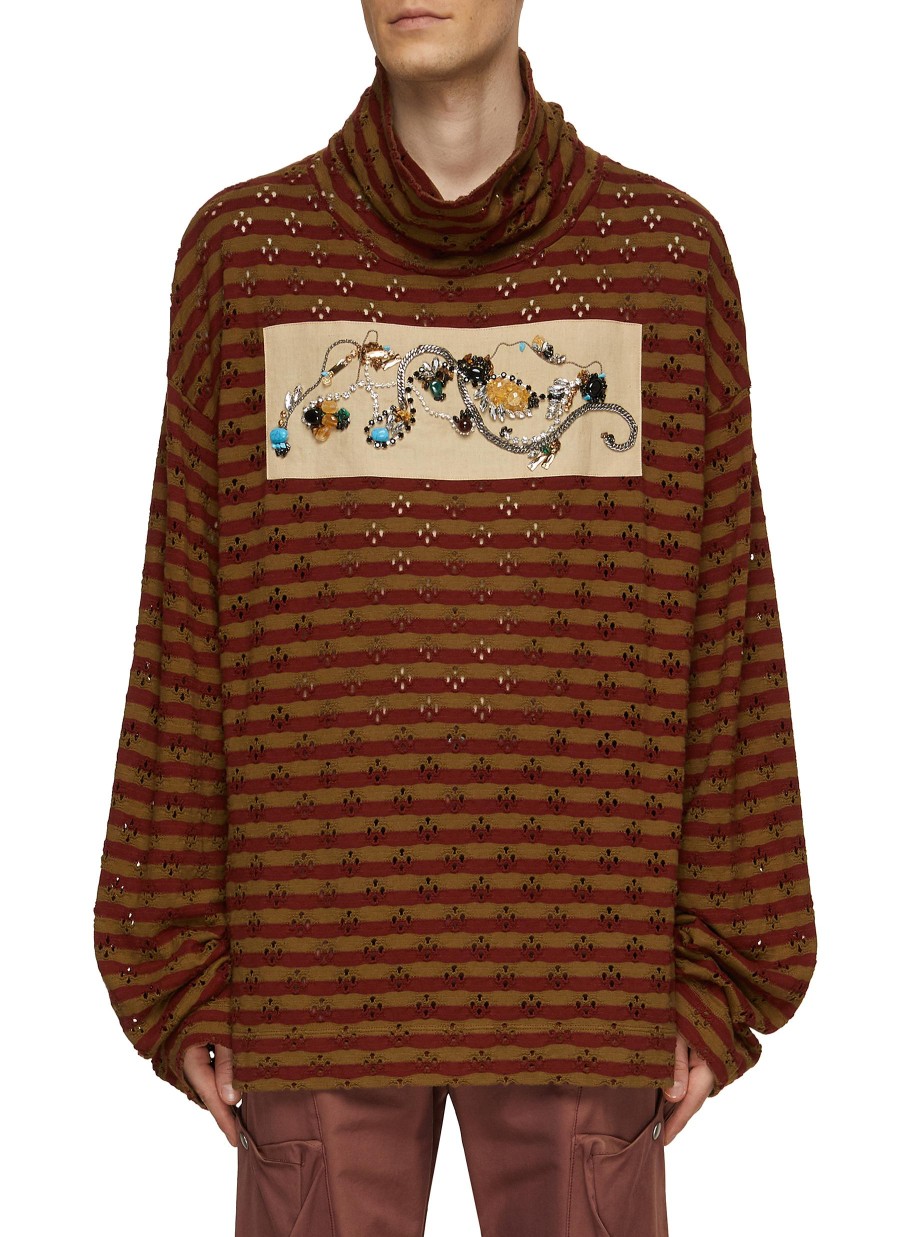 Men DRIES VAN NOTEN T-Shirts | Hes Cotton Turtleneck Top