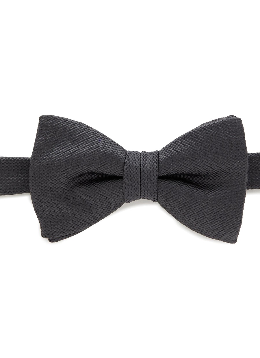 Men STEFANOBIGI MILANO Ties | Textured Silk Bow Tie