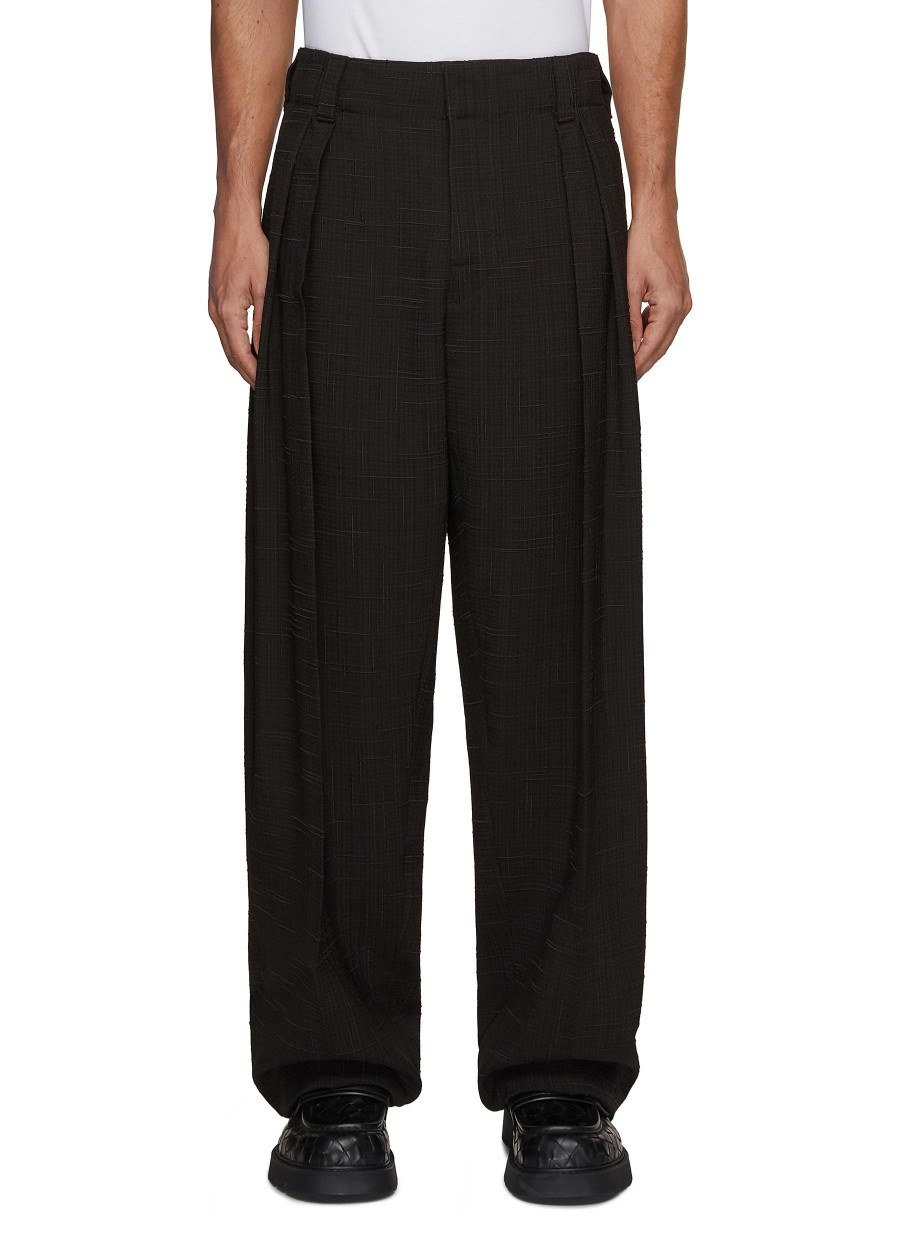 Men BOTTEGA VENETA Pants | Straight Leg Pleated Pants