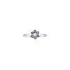 Women LC COLLECTION JEWELLERY Fine Jewellery | 18K White Gold Black Diamond Ring — Us 7