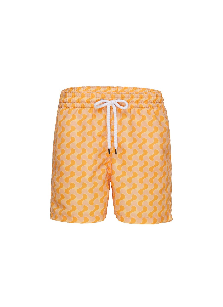 Men FRESCOBOL CARIOCA Swimwear | Copacabana Print Swim Trunks