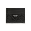 Men PRADA Small Leather Goods | Brushed Leather Cardholder