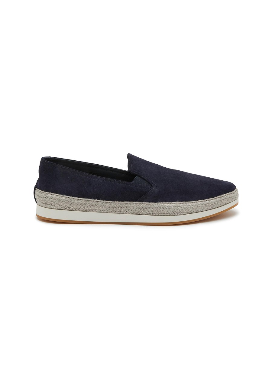 Men PRADA Flats | Suede Loafers