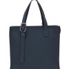 Men LOEWE Tote Bags | Buckle Zip Leather Tote