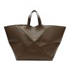 Men LOEWE Travel Bags | Extra Large Puzzle Fold Leather Tote Bag