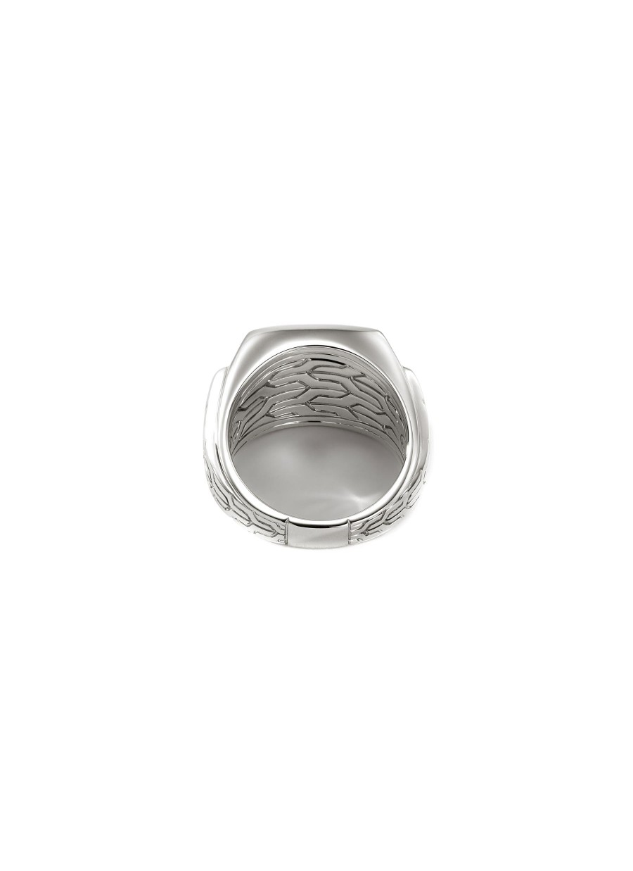 Women JOHN HARDY Fine Jewellery | Silver Signet Ring — Size 09