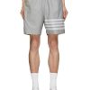 Men THOM BROWNE Pants | 4 Bar Ultralight Ripstop Shorts