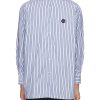 Men JOSHUA’S Shirts | Stripe Smiley Face Shirt