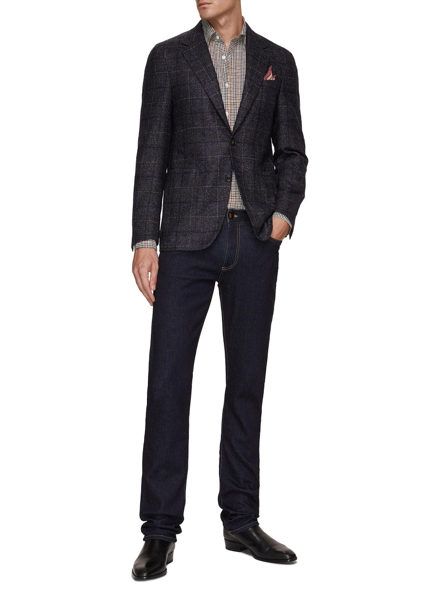 Men CANALI Suits | Ultra Light Single Breasted Notch Lapel Blazer