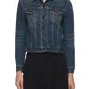 Men SAINT LAURENT Jackets | Dirty Wash Denim Jacket