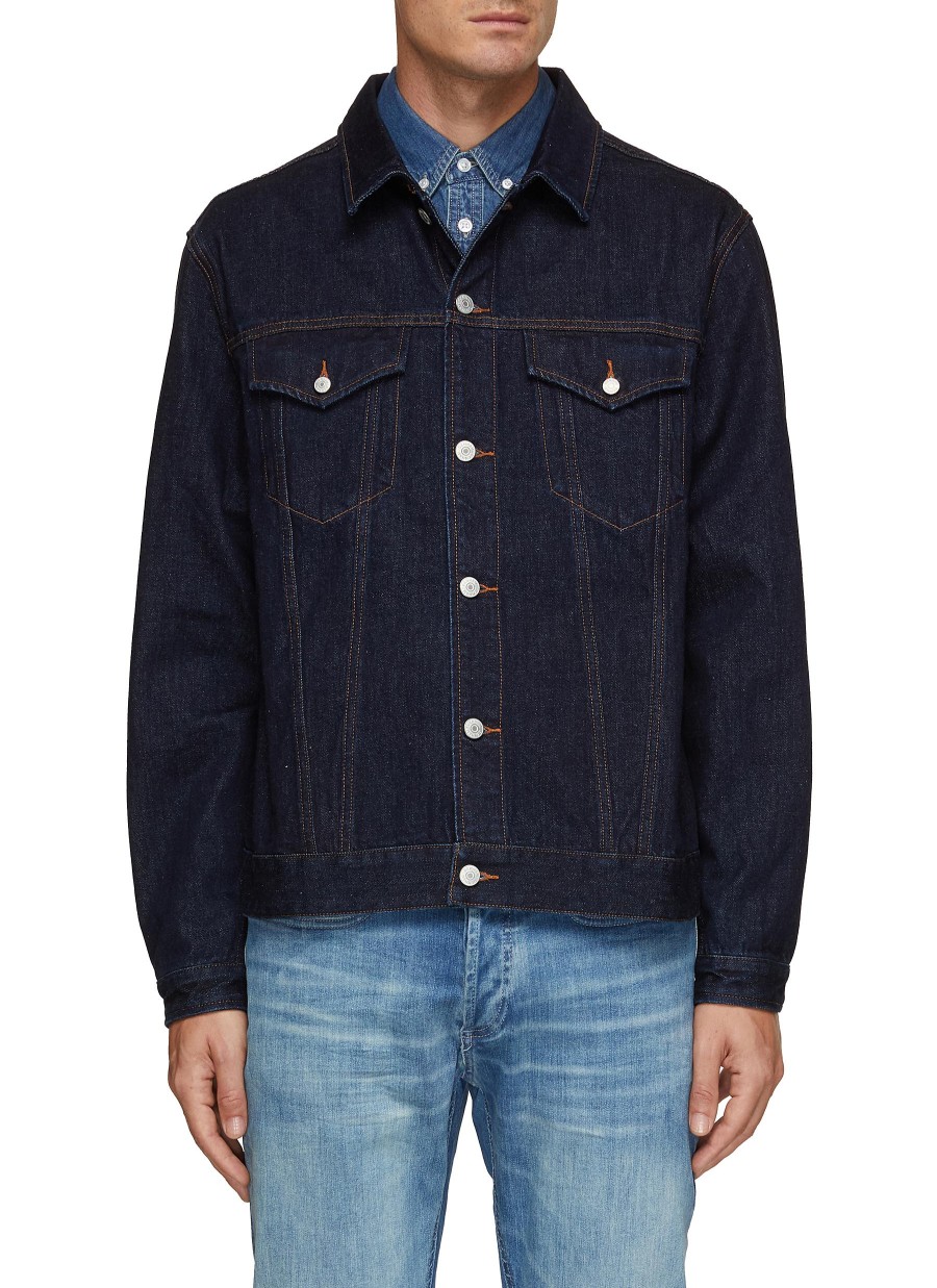 Men DENHAM Jackets | Tokyo Checked Denim Jacket