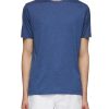 Men PAUL & SHARK T-Shirts | Riveria Cotton Silk T-Shirt