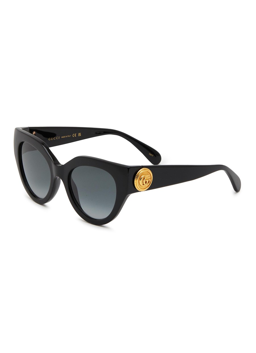 Women GUCCI Eyewear | Acetate Cat Eye Sunglasses