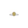 Women LC COLLECTION JEWELLERY Fine Jewellery | 18K Gold Diamond Ring — Size Hk 13