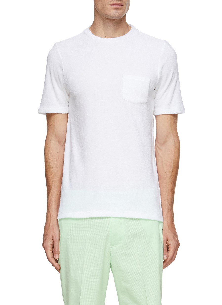 Men EQUIL T-Shirts | Cotton Terry Pocket T-Shirt