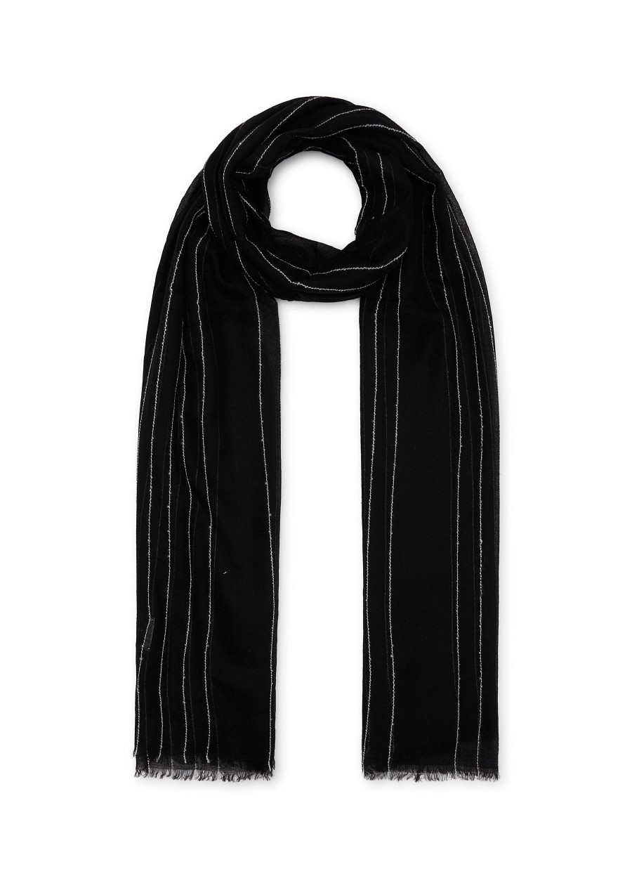 Women JOVENS Scarves & Wraps | Loopie Stripe Cashmere Scarf