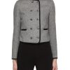 Women MO&CO. Jackets | Cropped Double Breasted Jacket