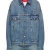 Women MIU MIU Jackets | Logo Denim Jacket