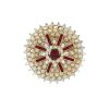 Women LANE CRAWFORD VINTAGE ACCESSORIES Vintage Accessories | Corocraft Diamante Pave Silver Toned Brooch