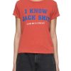 Women MOTHER Tops | The I Know Jack Boxy Goodie Goodie T-Shirt