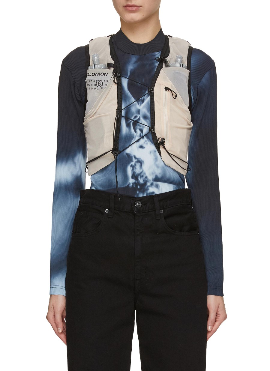 Women MM6 MAISON MARGIELA Coats | Salomon Lace Up Gilet