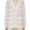 Women CRUSH COLLECTION Knitwear | Striped Boucle Tweed Cardigan