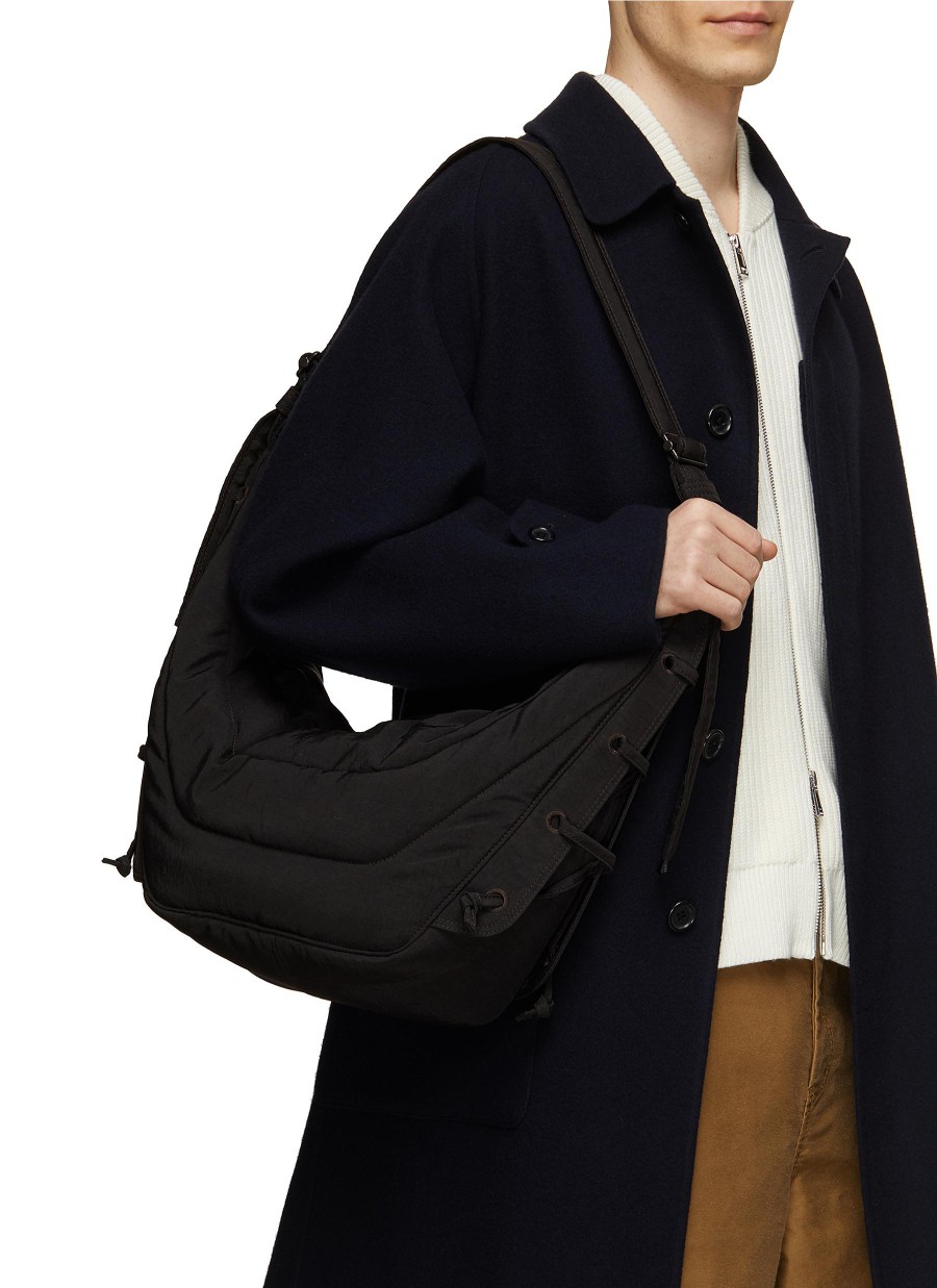 Men LEMAIRE Crossbody | Soft Game Medium Canvas Shoulder Bag