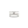 Women LC COLLECTION JEWELLERY Fine Jewellery | 18K White Gold Diamond Ring — Us 6.5