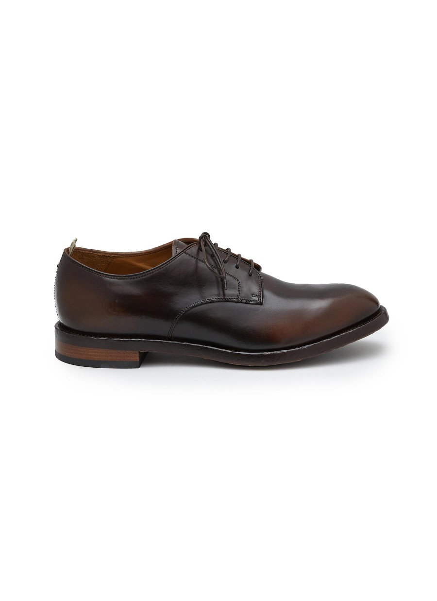 Men OFFICINE CREATIVE Formal Shoes | Temple 018 10-Eyelet Leather Derby Shoes