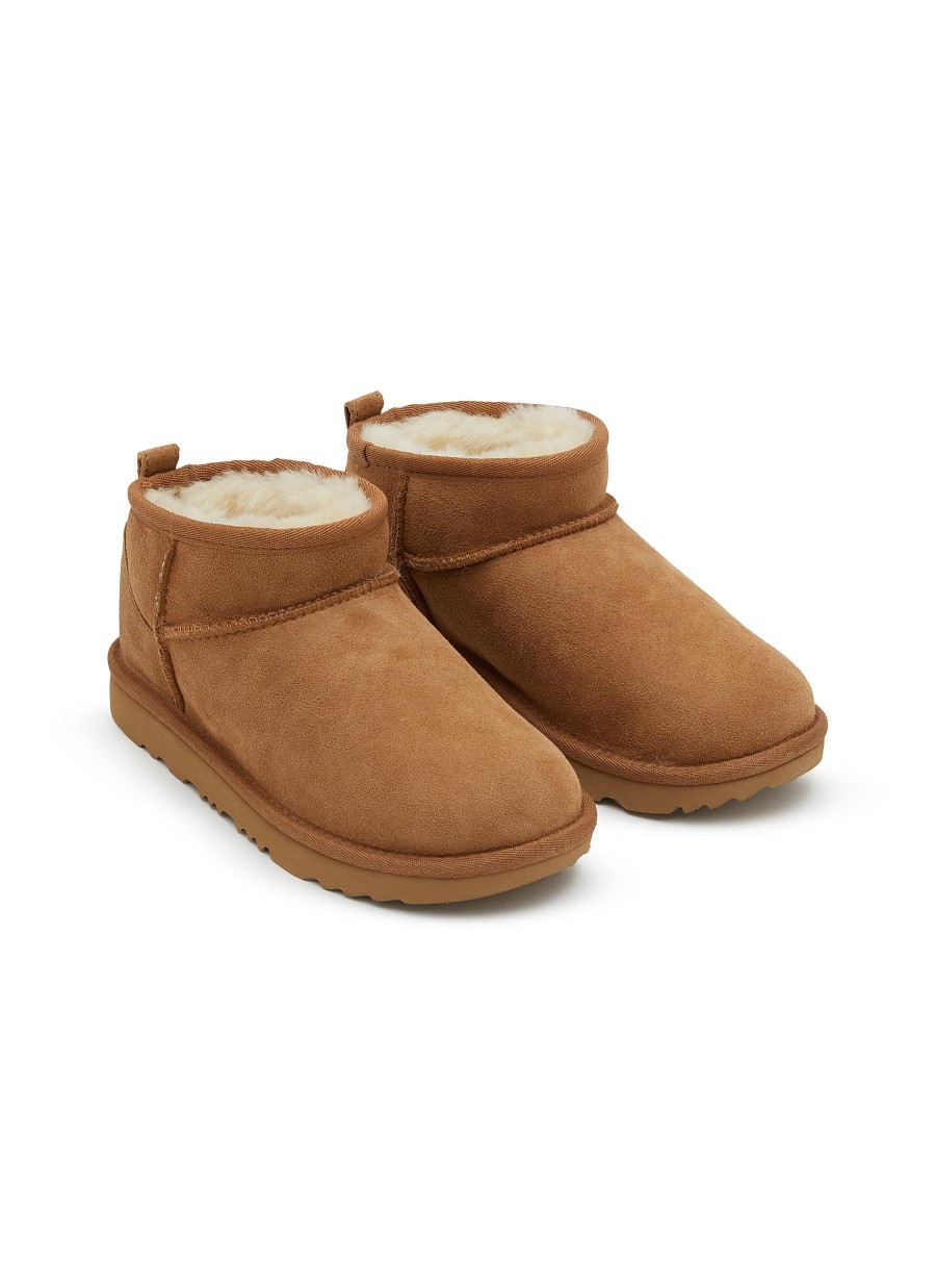 Women UGG Shoes | Classic Ultra Mini Kids Suede Boots