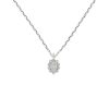 Women LC COLLECTION JEWELLERY Fine Jewellery | 18K White Gold Diamond Pendant Necklace