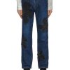 Men KHOKI Pants | Flower Pattern Jeans