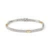 Women LC COLLECTION JEWELLERY Fine Jewellery | 18K Gold Diamond Mixed Cut Yellow Diamond Tennis Bracelet