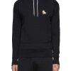 Men KITSUNE Pullovers & Hoodies | Chillax Fox Patch Hoodie