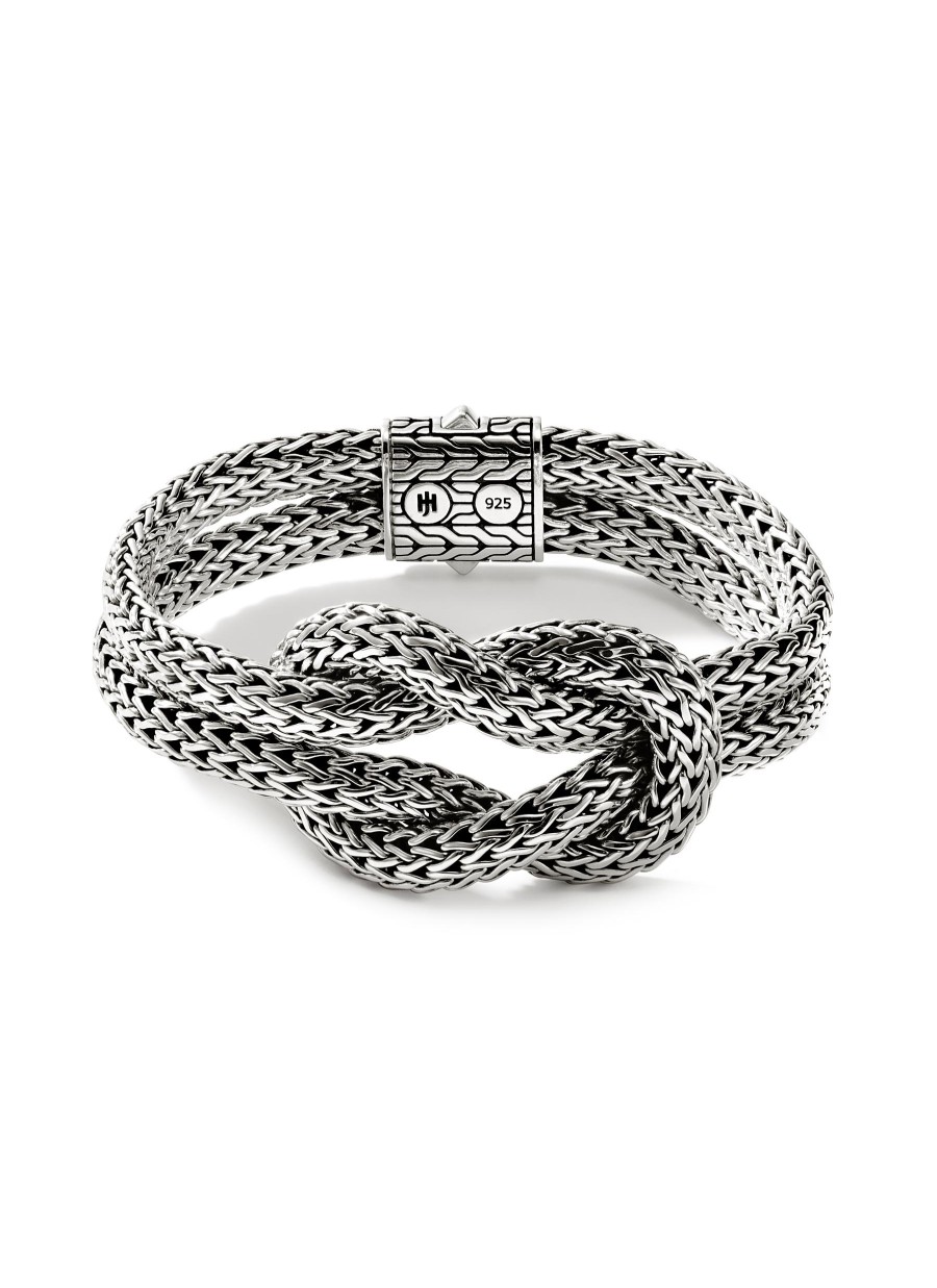 Women JOHN HARDY Fine Jewellery | Love Knot Sterling Silver Bracelet — Size Ul