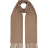 Men JOVENS Scarves | Fringe Cashmere Scarf