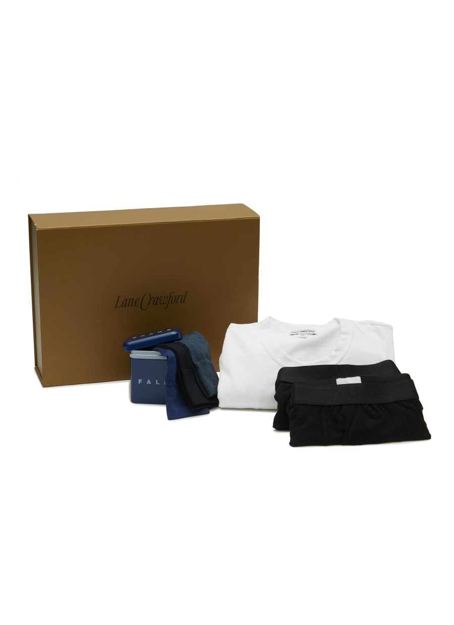 Men LANE CRAWFORD T-Shirts | The Essentials Gift Box — Homewear